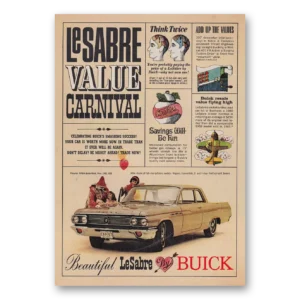 1963 Buick LeSabre Print Ad | Value Carnival