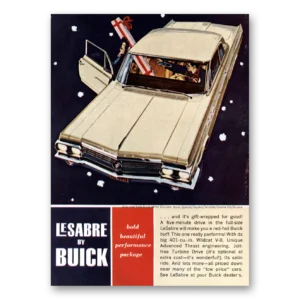 1962 Buick LeSabre Print Ad | Bold Beautiful