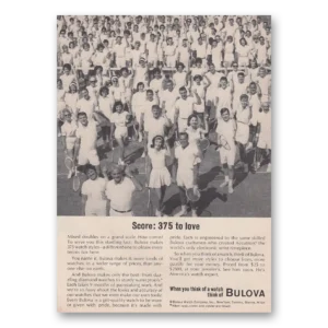 1963 Bulova Watch Print Ad | Score 375