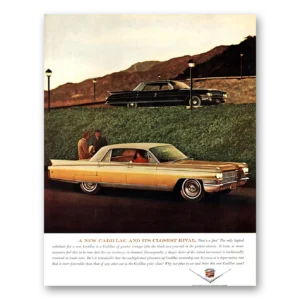 1962 Cadillac Print Ad | Closest Rival
