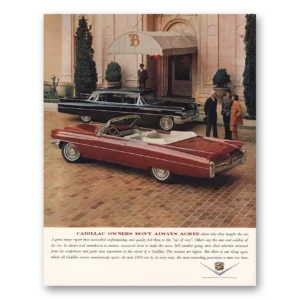 1963 Cadillac Print Ad | Owners