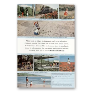1963 Southern California Print Ad | Album Pictures