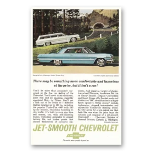 1963 Chevrolet Impala Print Ad | Impala Something More Comfort