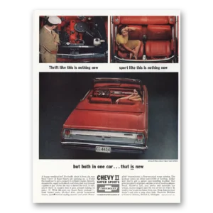 1963 Chevy II Print Ad | Thrift Like This Is Nothing New