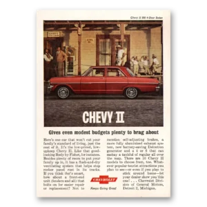 1963 Chevrolet Chevy II Print Ad | Brag About