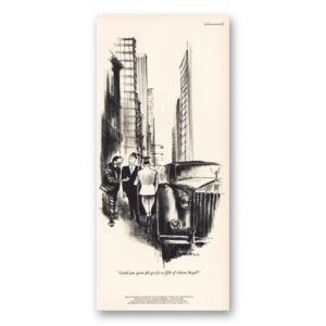 1963 Chivas Regal Print Ad | Could You Spare