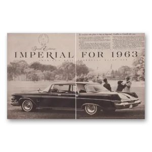 1962 Chrysler Imperial Print Ad | Grand Entrance