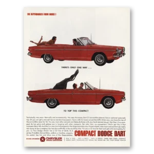 1963 Dodge Dart Print Ad | One Way