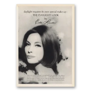 1963 Estee Lauder Print Ad | Daylight Look