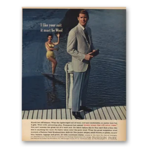 1963 Fashion Park Print Ad | I Like Your Suit