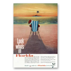 1963 Florida Print Ad | Florida Santa
