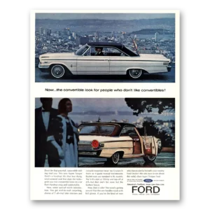 1963 Ford Print Ad | Look For People