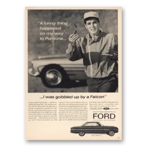 1963 Ford Falcon Print Ad | Happened Ponoma