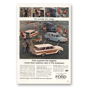 1963 Ford Print Ad | You Supply The Cargo