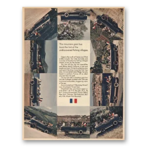 1963 France Print Ad | Mountain Goat Bus