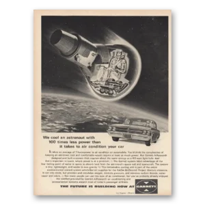 1963 Garrett AiResearch Print Ad | Cool Astronaut