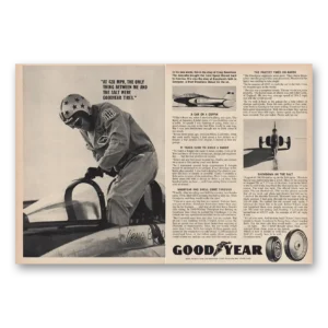 1963 Goodyear Tires Print Ad | Craig Breedlove