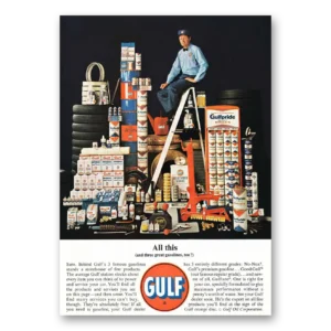 1963 Gulf Oil Print Ad | All This