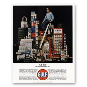 1963 Gulf Oil Print Ad | All This