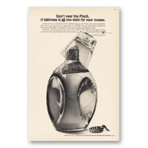 1963 Haig & Haig Print Ad | Don’t Pour The Pinch