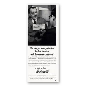 1963 Harleysville Insurance Print Ad | Homeowners