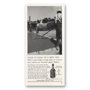 1963 Jack Daniels Print Ad | Sawmill