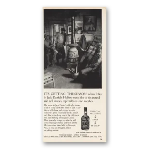 1963 Jack Daniels Print Ad | Getting Season