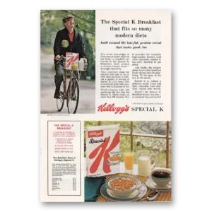 1963 Kelloggs Special K Print Ad | Modern Diets