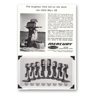 1963 Merc Outboards Print Ad | Little Kid