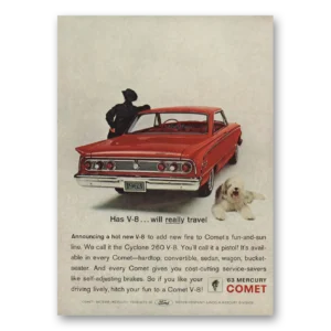 1963 Mercury Comet Print Ad | Really Travel