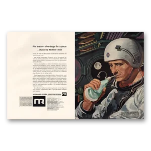 1963 Midland Ross Print Ad | No Water Shortage