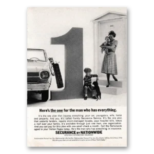 1963 Nationwide Insurance Print Ad | Man Everything
