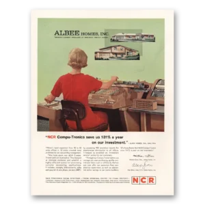 1963 NCR Print Ad | Compu Tronics