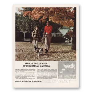 1963 Ohio Edison System Print Ad | Industrial America