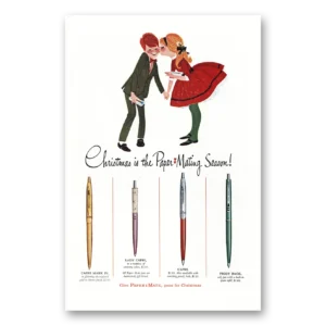 1963 Paper Mate Print Ad | Paper Mating