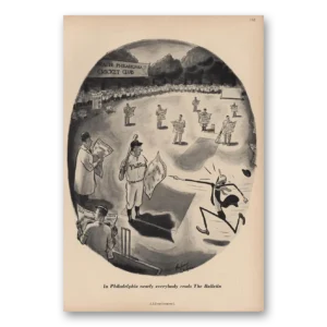 1963 Philadelphia Bulletin Print Ad | Phillies Baseball