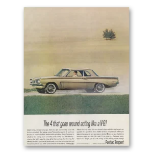 1962 Pontiac Tempest Print Ad | Acting Likev8
