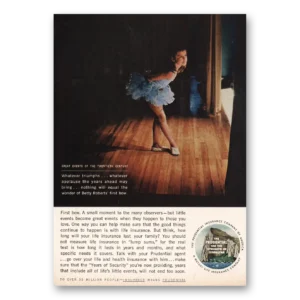 1963 Prudential Insurance Print Ad | Great Events