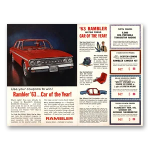 1963 Rambler Print Ad | Coupons