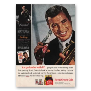 1963 Royal Crown Cola Print Ad | Si Zenner