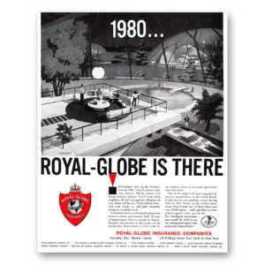 1963 Royal Globe Insurance Print Ad | Rap Weatherman