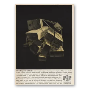 1963 Sperry Print Ad | Bind