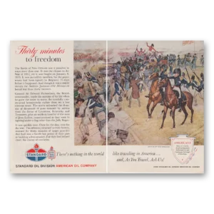 1963 Standard Oil Print Ad | Thirty Minutes