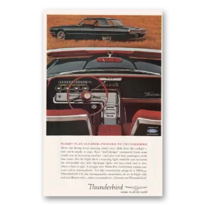1963 Ford Thunderbird Print Ad | Flight Plan