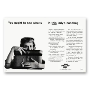 1963 United Airlines Print Ad | Ought To See