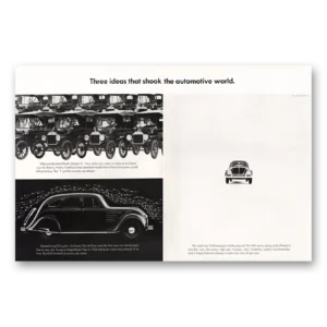 1963 Volkswagen Beetle Print Ad | Automotive World