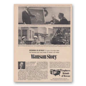 1963 Employers Insurance of Wausau Print Ad | Wausau Story