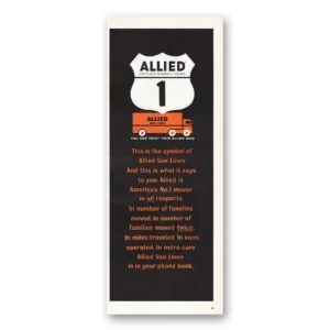 1964 Allied Van Lines Print Ad | This Is The Symbol