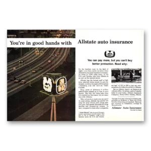 1964 Allstate Insurance Print Ad | In Good Hands