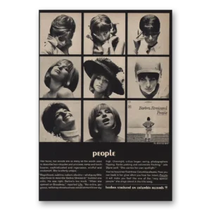 1964 Columbia Records Print Ad | People